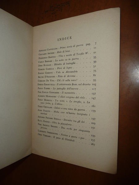 PRIME STORIE DI GUERRA ARNALDO CAPPELLINI 1942 CORRISPONDENTI ITALIANI WWII