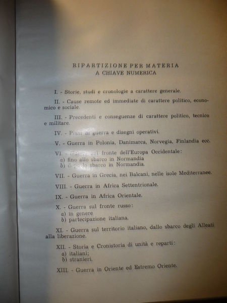 SAGGIO BIBLIOGRAFICO SULLA SECONDA GUERRA MONDIALE 3 VOL TUTTI I …