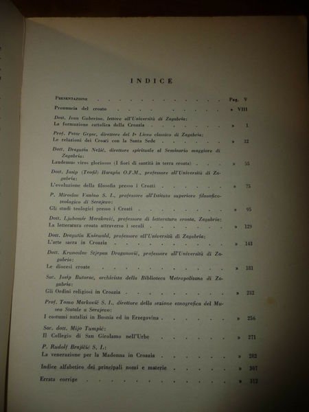 CROAZIA SACRA UN POPOLO IN LOTTA PER I SUOI IDEALI …