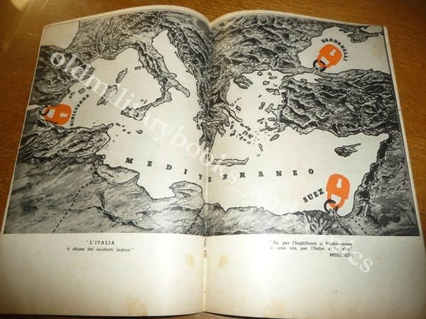 PRIGIONIERA DEL MARE VOLUME DI PROPAGANDA DEL 1940 PROBABILMENTE PRIMA …