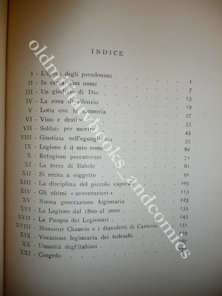 LEGIONE E IL MIO NOME GIUSEPPE BOTTAI I RICORDI DEL …