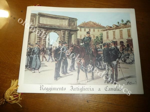 CALENDARIO REGGIMENTO ARTIGLIERIA A CAVALLO 1984 CON DEDICA CTE E …