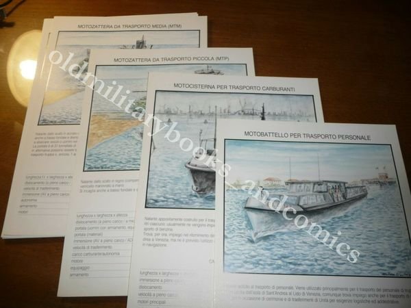 FOLDER COMANDO TRUPPE ANFIBIE CON 12 TAVV. S.D. MA META …