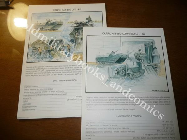 FOLDER COMANDO TRUPPE ANFIBIE CON 12 TAVV. S.D. MA META …