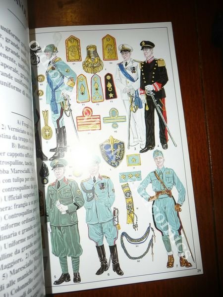 LE UNIFORMI DEI GRANATIERI 1659-1980 ITALIAN GRENADIERS UNIFORMS