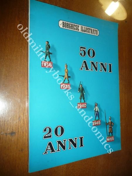 50 ANNI 20 ANNI Ed. IL BORGHESE PREZZOLINI BUSCAROLI CIRRI …