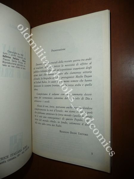 MOSHE DAYAN E LA GUERRA DI ISRAELE ORIO RIBELLI 1967 …