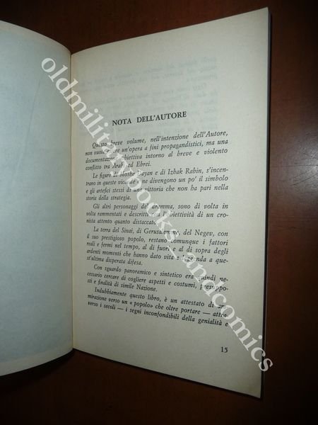 MOSHE DAYAN E LA GUERRA DI ISRAELE ORIO RIBELLI 1967 …