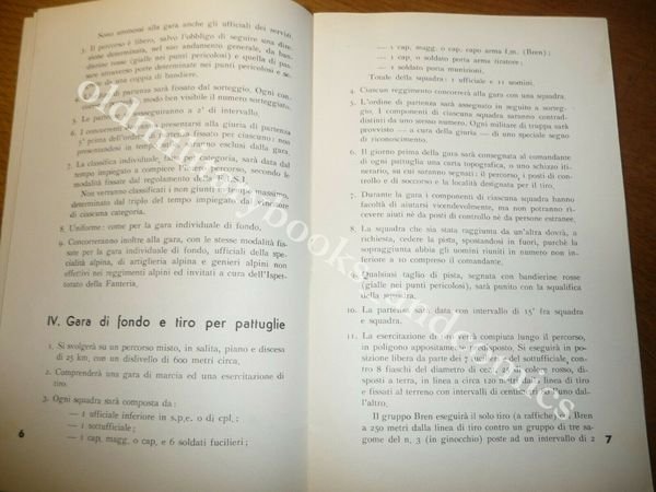 GARE INTERREGIONALI DI SCI REGOLAMENTO E PROGRAMMA MISURINA FEBBRAIO 1947