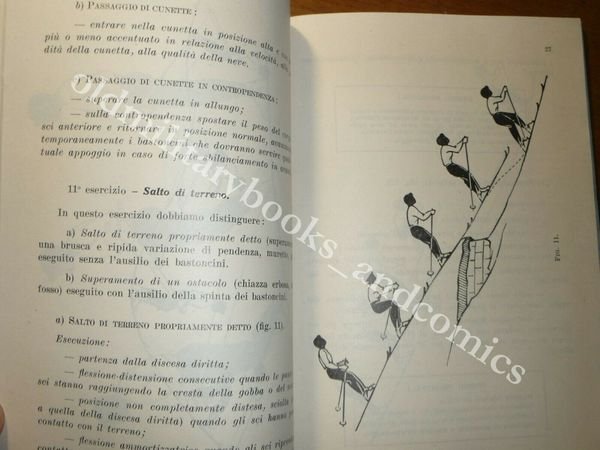 ISTRUZIONE SULL'ADDESTRAMENTO ALPINISTICO E SCIISTICO MILITARE TECNICA SCI 1958