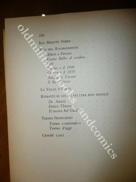 PIEMONTE FILIPPO BURZIO VOLUME CELEBRATIVO DELL'UNITA D'ITALIA UTET 1961