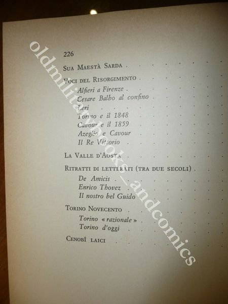 PIEMONTE FILIPPO BURZIO VOLUME CELEBRATIVO DELL'UNITA D'ITALIA UTET 1961