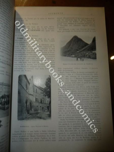 PIEMONTE GUIDE REGIONALI ILLUSTRATE LE FERROVIE PIEMONTESI ORARI DISTANZE PAESI