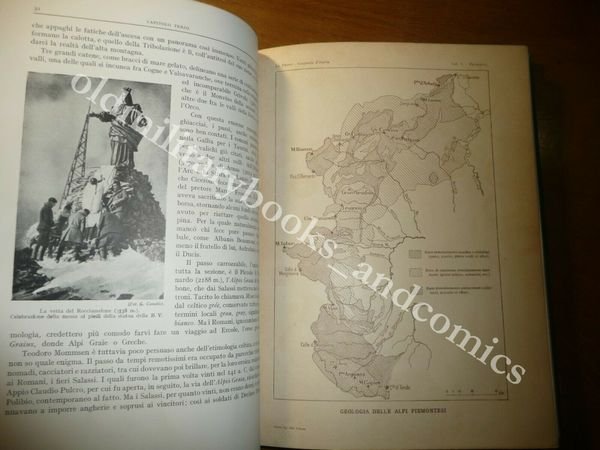PIEMONTE STEFANO GRANDE GEOGRAFIA D'ITALIA MONOGRAFIE REGIONALI UTET 1929