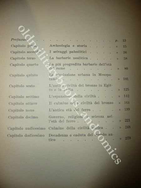 IL PROGRESSO NEL MONDO ANTICO V. GORDON CHILDE EINAUDI 1949 …
