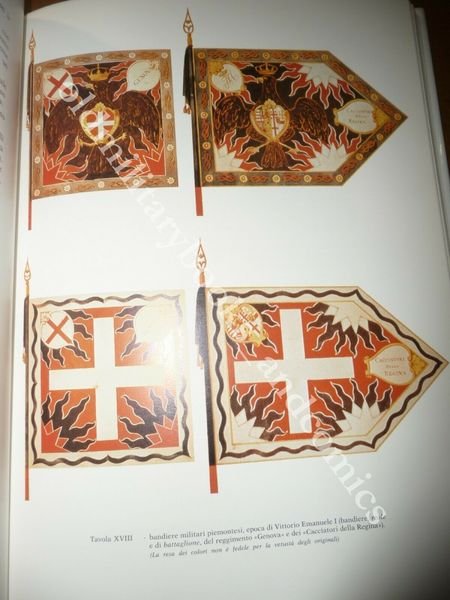 LE BANDIERE DELL'ESERCITO ORESTE BOVIO CONCESSIONI MODELLI DECORAZIONI ETC.