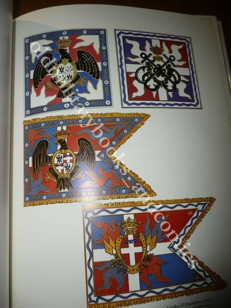 LE BANDIERE DELL'ESERCITO ORESTE BOVIO CONCESSIONI MODELLI DECORAZIONI ETC.