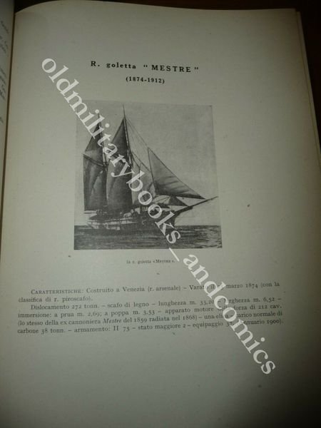 CRONISTORIA DEL NAVIGLIO DA GUERRA ITALIANO Voll. I e II …