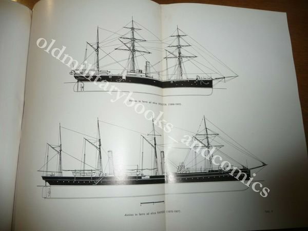 ESPLORATORI FREGATE CORVETTE ED AVVISI ITALIANI 1861-1968 BARGONI GAY 1970 …