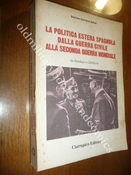 LA POLITICA ESTERA SPAGNOLA DALLA GUERRA CIVILE ALLA SECONDA GUERRA …