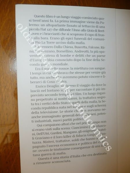 IL RACCOLTO ROSSO 1982-2010 CRONACA DI UNA GUERRA DI MAFIA …