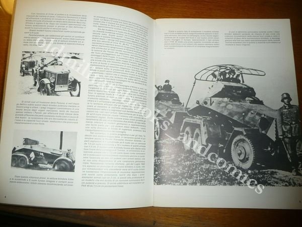 AUTOBLINDO DELL'ASSE AUTOBLINDO ITALO-TEDESCHE 1920-1945