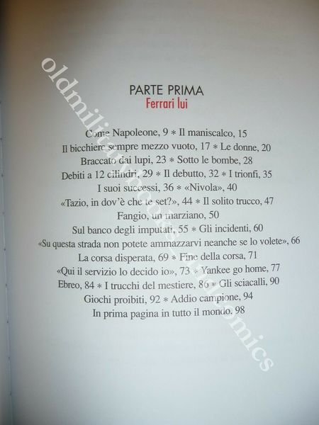 L'ANGELO ROSSO STORIA LEGGENDE E PASSIONI DI ENZO FERRARI VINCENZO …