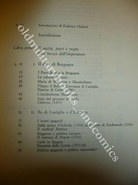 CARLO V KARL BRANDI CON COFANETTO 1961 I^ Ed. PERFETTO …