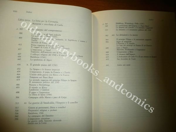 CARLO V KARL BRANDI CON COFANETTO 1961 I^ Ed. PERFETTO …