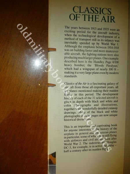 CLASSIC OF THE AIR AN ILLUSTRED HISTORY OF THE DEVELOPMENT …