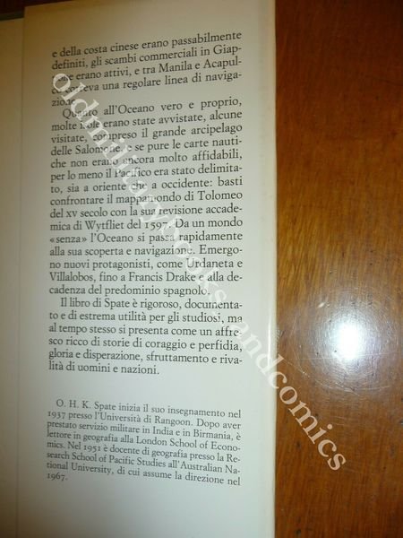 STORIA DEL PACIFICO IL LAGO SPAGNOLO O.H.K. SPATE ESPLORATORI AVVENTURIERI …