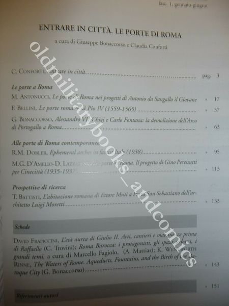 ENTRARE IN CITTA LE PORTE DI ROMA GIUSEPPE BONACCORSO E …