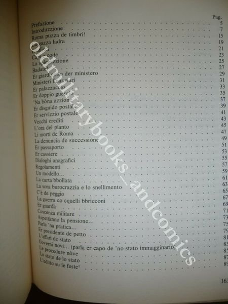 ROMA IN MUTANDE (COSI NUN SE VERGOGNA) GIOACHINO BELLI GIORGIO …