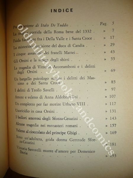 ROMA MALE STORIE DELL'ARISTOCRAZIA ROMANA LAMBERTO ANTONELLI