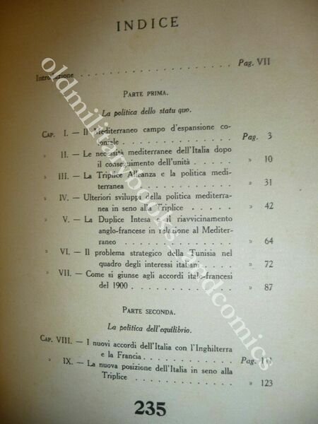 POLITICA MEDITERRANEA DELL'ITALIA FRANCESCO CARAMIA