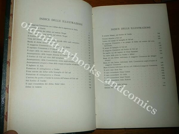 UAL UAL ROBERTO CIMMARUTA 1936 BANDE ARMATE DUBAT ETIOPIA SOMALIA …