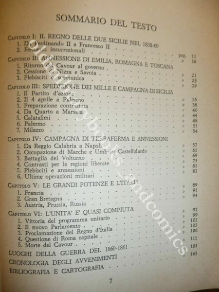 IL 1860-1861 NEL CENTENARIO EDIZIONE SPECIALE DEL TOURING CLUB ITALIANO
