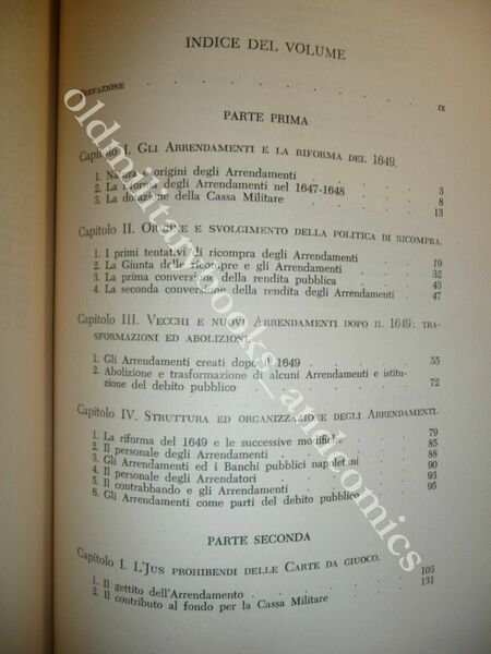 STUDI SUGLI ARRENDAMENTI DEL REGNO DI NAPOLI LUIGI DE ROSA