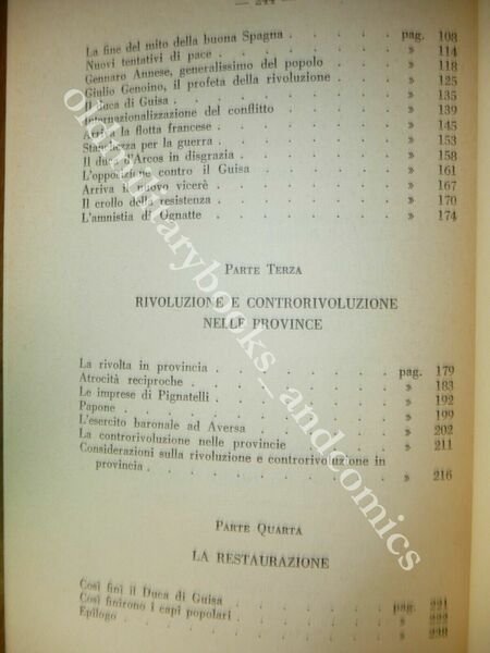 MASANIELLO RIVOLUZIONE CONTRORIVOLUZIONE NEL REAME DI NAPOLI ANTONIO D'AMBROSIO