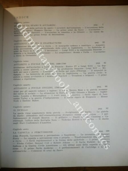 ARMI DA FUOCO RICKETTS HOWARD POLVERE DA SPARO ACCIARINI FRANCESE …