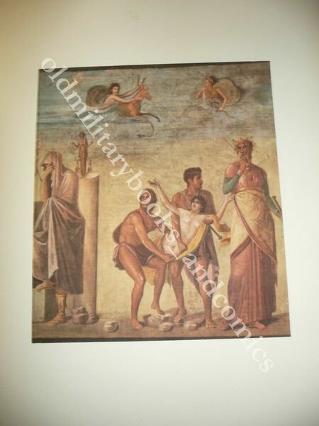 PITTURA POMPEIANA GIANGUIDO BELLONI CON 12 BELLISSIME TAVOLE A COLORI