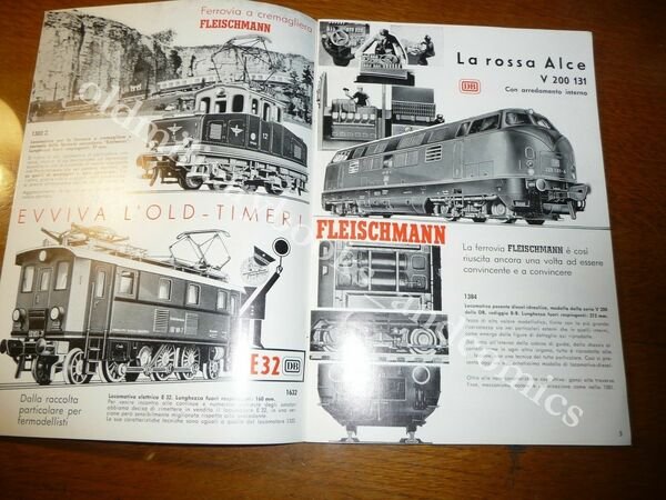 FLEISCHMANN HO NOVITA DEL 1968 BROSSURINA DI 16 PAGINE