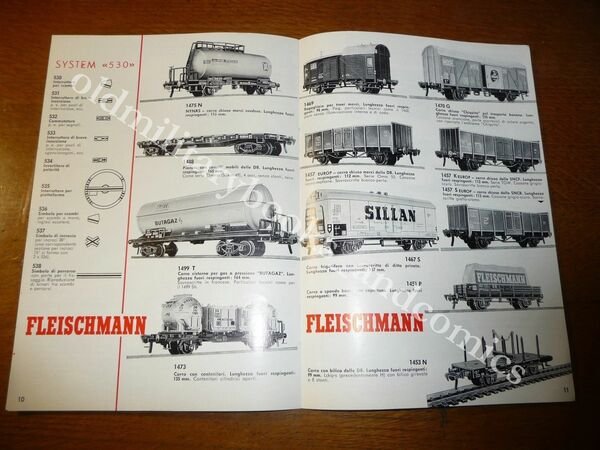 FLEISCHMANN HO NOVITA DEL 1968 BROSSURINA DI 16 PAGINE