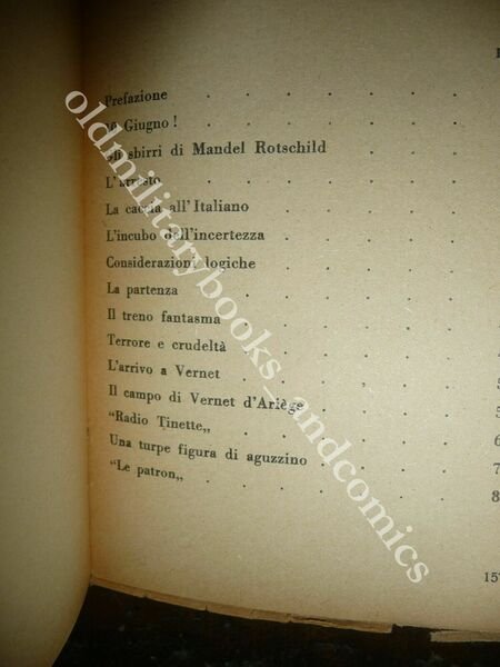SONO TORNATO DALL'INFERNO FRANCESE PIETRO COBOR DIARIO DI UN INTERNATO