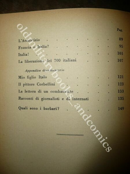 SONO TORNATO DALL'INFERNO FRANCESE PIETRO COBOR DIARIO DI UN INTERNATO