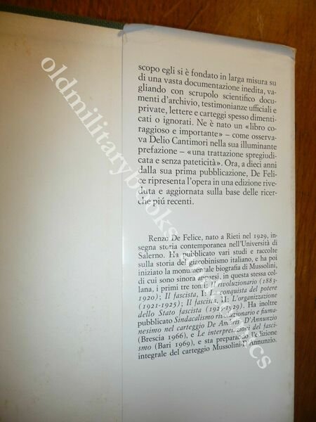 STORIA DEGLI EBREI ITALIANI SOTTO IL FASCISMO RENZO DE FELICE …