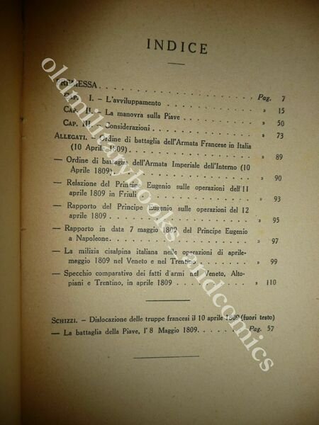 LA PIAVE IN DUE GUERRE DI LIBERAZIONE ITALICA (1809-1918) EUGENIO …