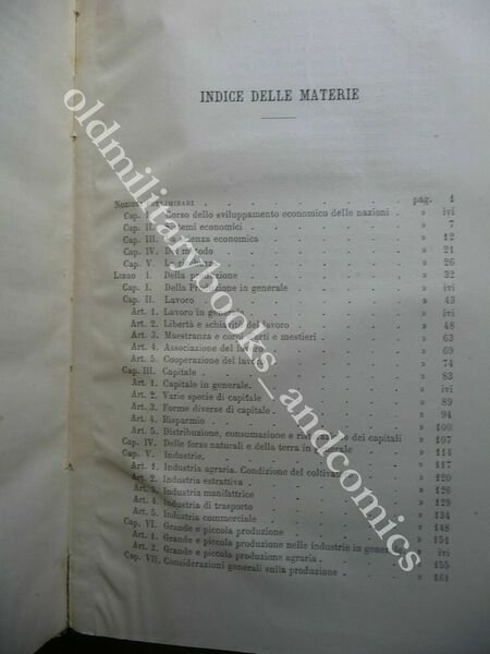 PRINCIPI DI ECONOMIA POLITICA ANTONIO CICCONE Vol. I