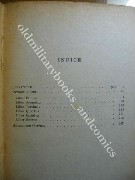 DELLA REPUBBLICA LIBRI SEI MARCO TULLIO CICERONE II^ Ed. INTONSO