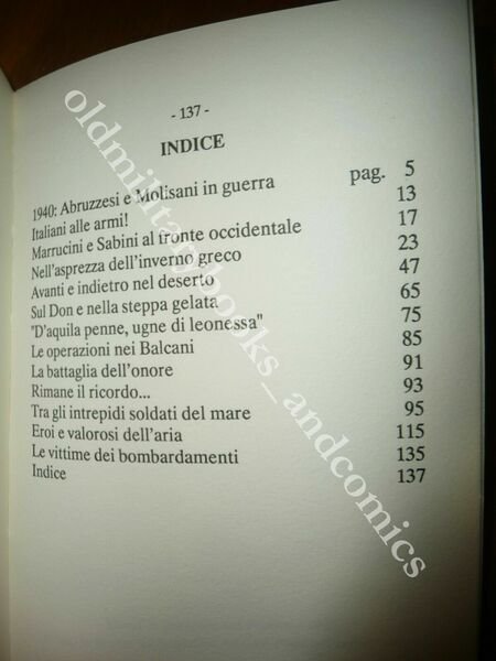 ABRUZZESI E MOLISANI NELLA SECONDA GUERRA MONDIALE 1940-1943 ANTONIO ROSSI